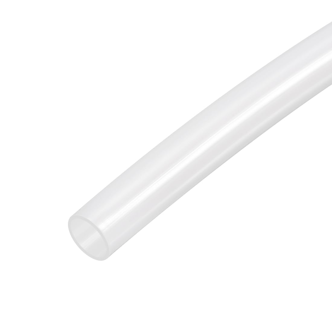 Pneumatic Tubing, 12mm(0.47") OD x 10mm(0.4") ID x 2m(6.56ft) Air Brake Tube Nylon Air Line Water Hose Translucent