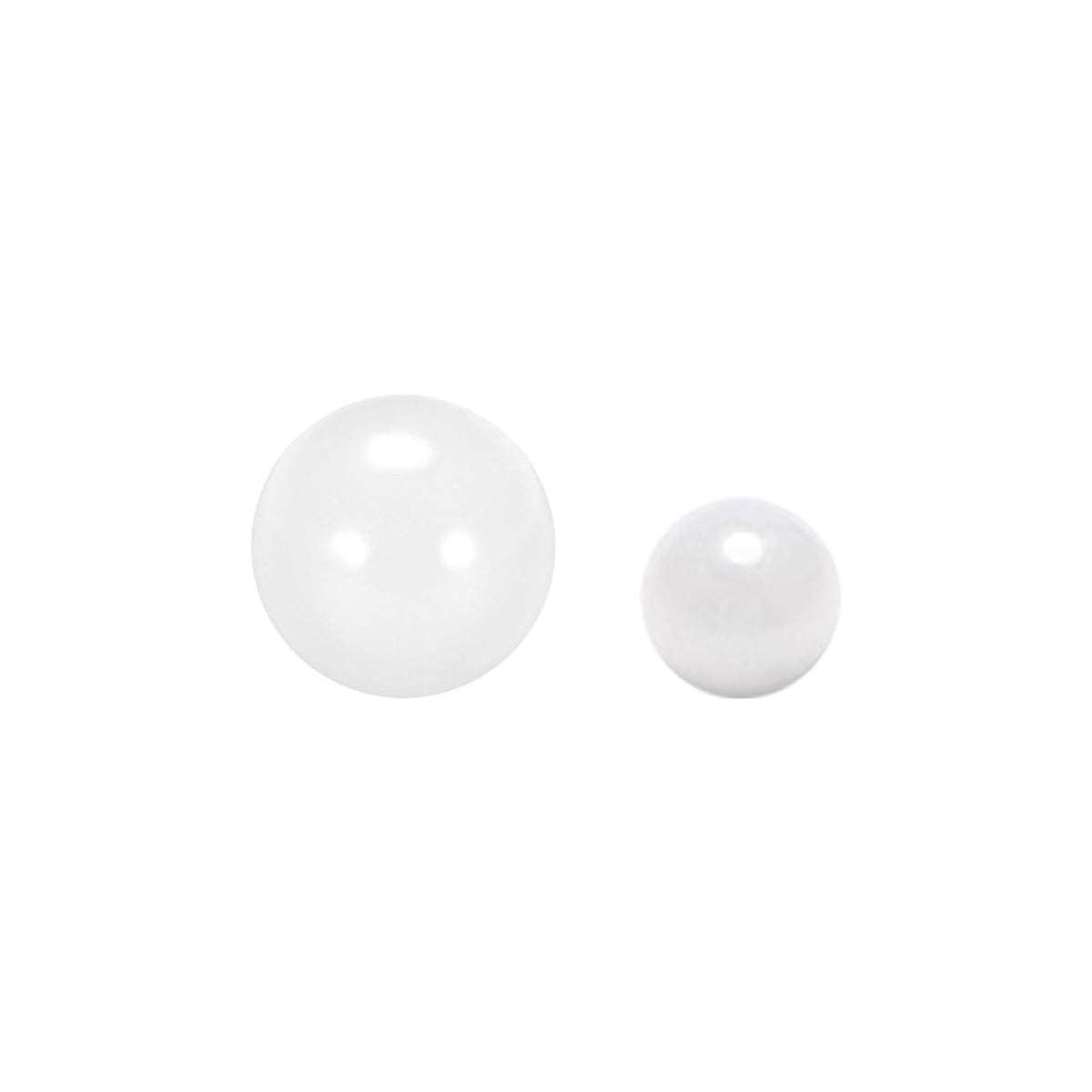 1mm, 2.5mm Ceramic Bearing Balls ZrO2 Zirconium Oxide Ball Precision 20pcs