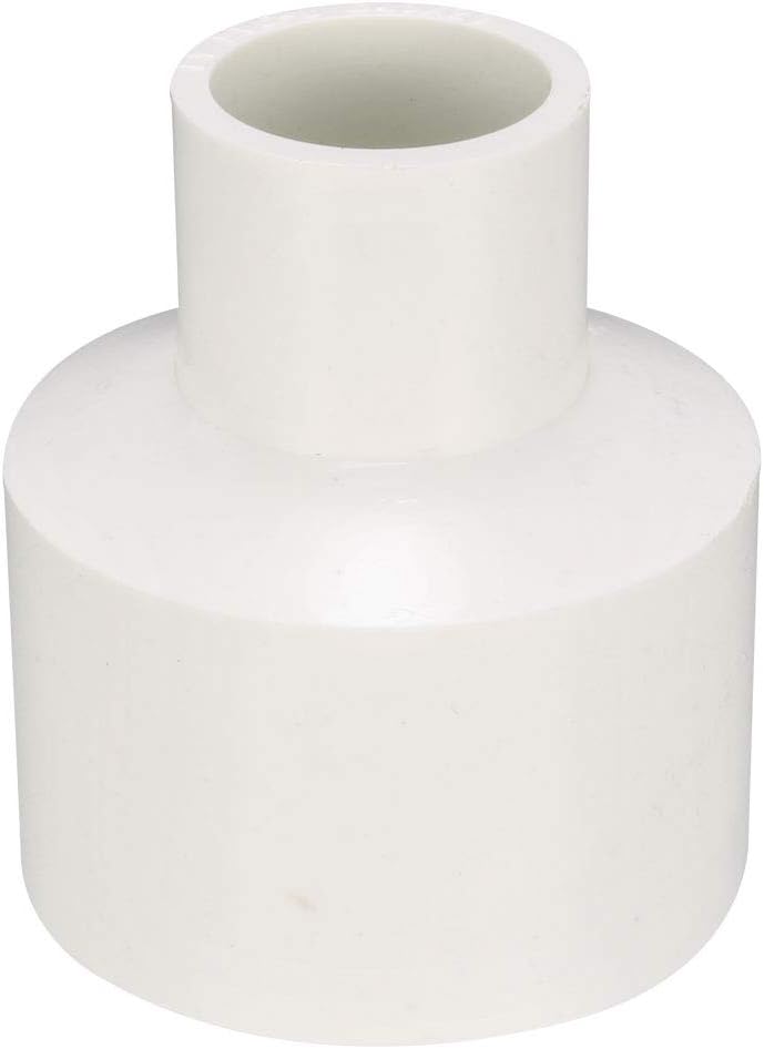 40mm X 20mm PVC Reducing Coupling Hub By Hub Pipe Fitting Adapter Connector 2pcs