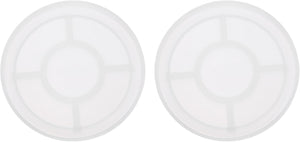 2 Pcs Round Medium Coaster Silicone Resin Mould, Tray Moulds for Resin Casting, Epoxy Resin Moulds for Coasters Trays DIY Art Cup Bowl Mats, Candle Holder, Home Decoration, White