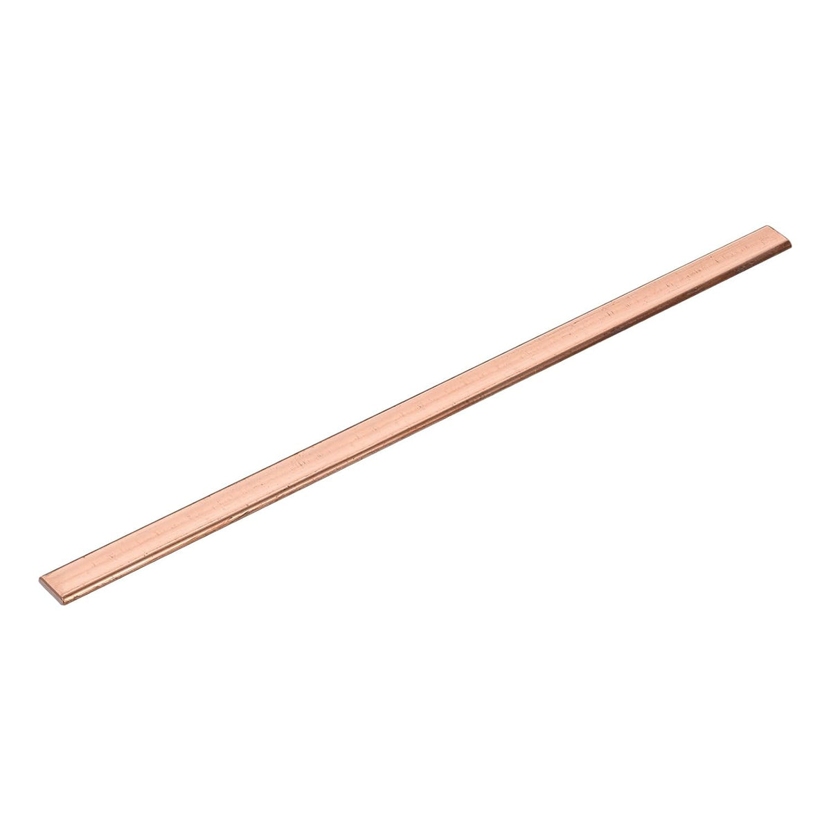 Copper Flat Bar, 0.06" Thickness x 0.39" Width x 7.87" Length Copper Bus Bar Stock Plate Mill for Electrical (1.5mm x 10mm x 200mm)