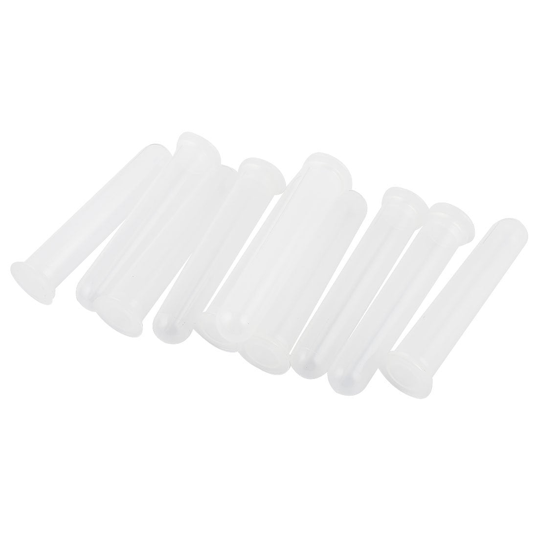 10 Pcs 20ml Plastic Centrifuge Tubes with Snap Cap, Graduated Micro Centrifuge Tube, Round Bottom, Clear, Storage Container for Beads Sample Laboratory