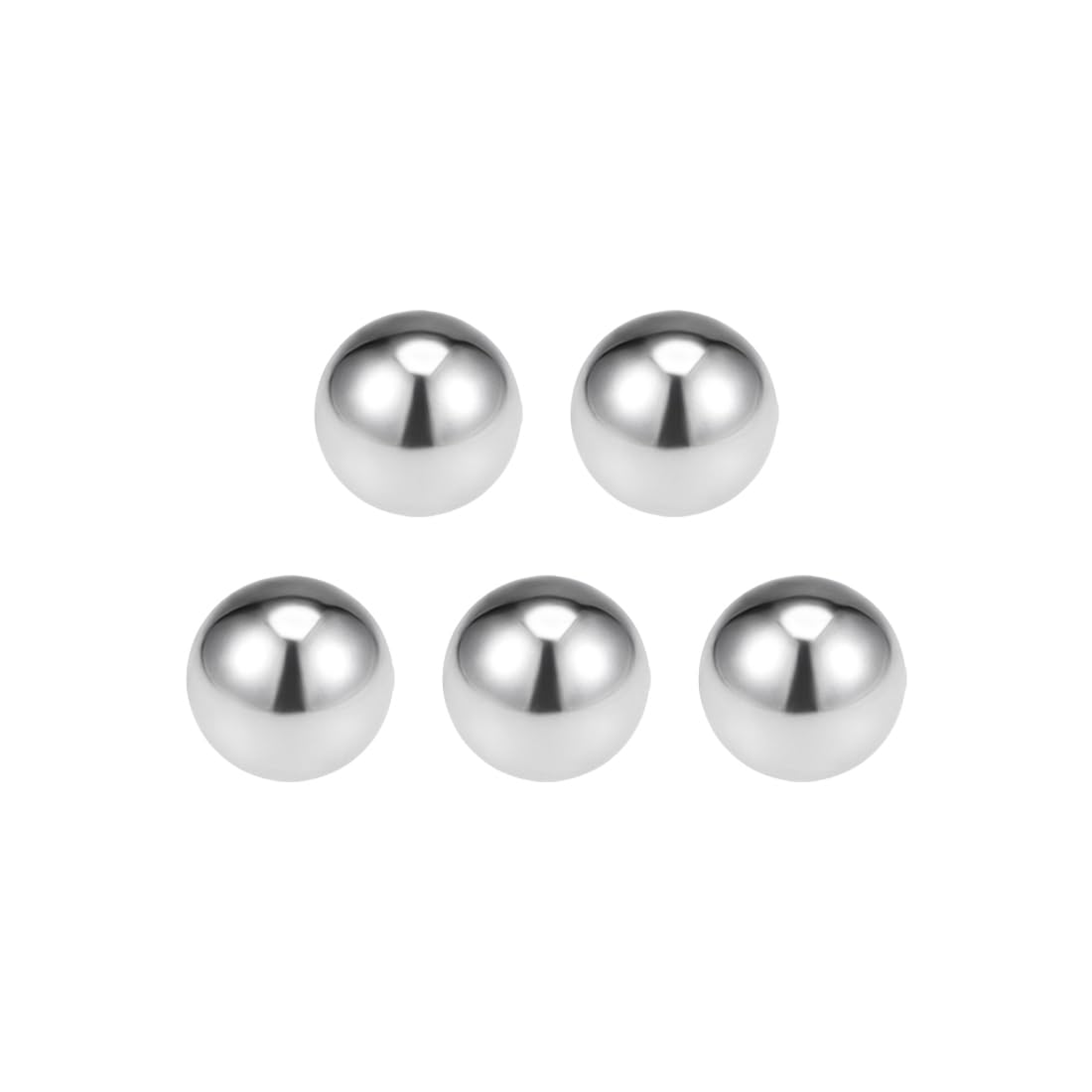 17mm Bearing Balls 304 Stainless Steel G100 Precision Balls 5pcs