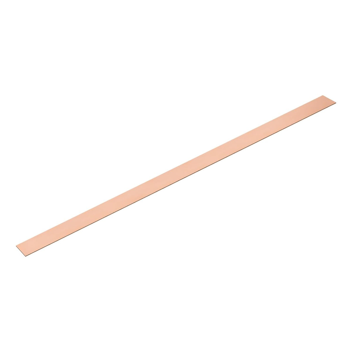 Copper Flat Bar, 0.04" Thickness x 0.98" Width x 15.75" Length Copper Bus Bar Stock Plate Mill for Electrical (1mm x 25mm x 400mm)