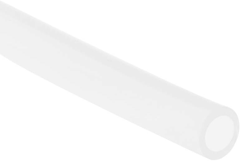 Silicone Tubing 9/32"(7mm) ID x 7/16"(11mm) OD 6.6ft(2m) Rubber Tubing Air Hose Water Pipe for Pump Transfer Clear
