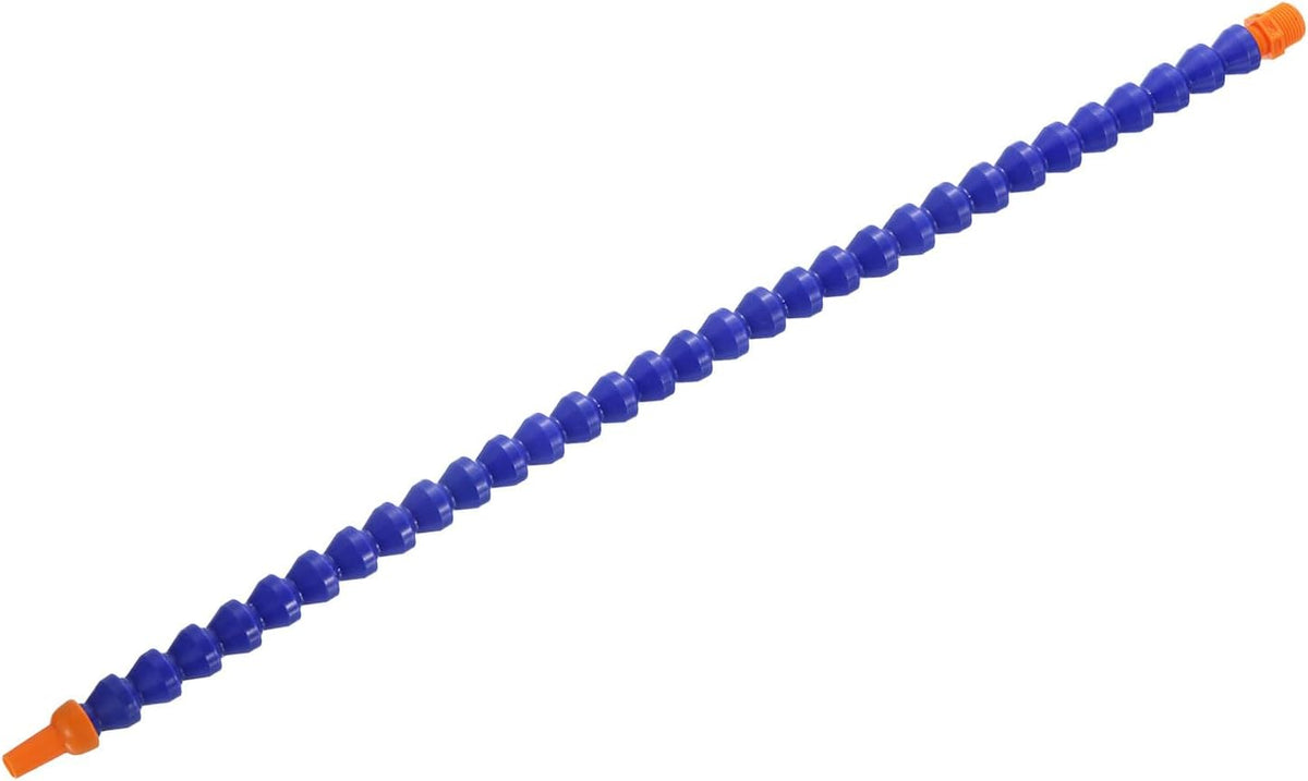 1Pcs G1/2" Thread Flexible Water Oil Coolant Pipe Hose, 700mm Plastic Adjustable Round Nozzle Cooling Pipe Hose with Internal Tube for Lathe CNC Water Cooling System