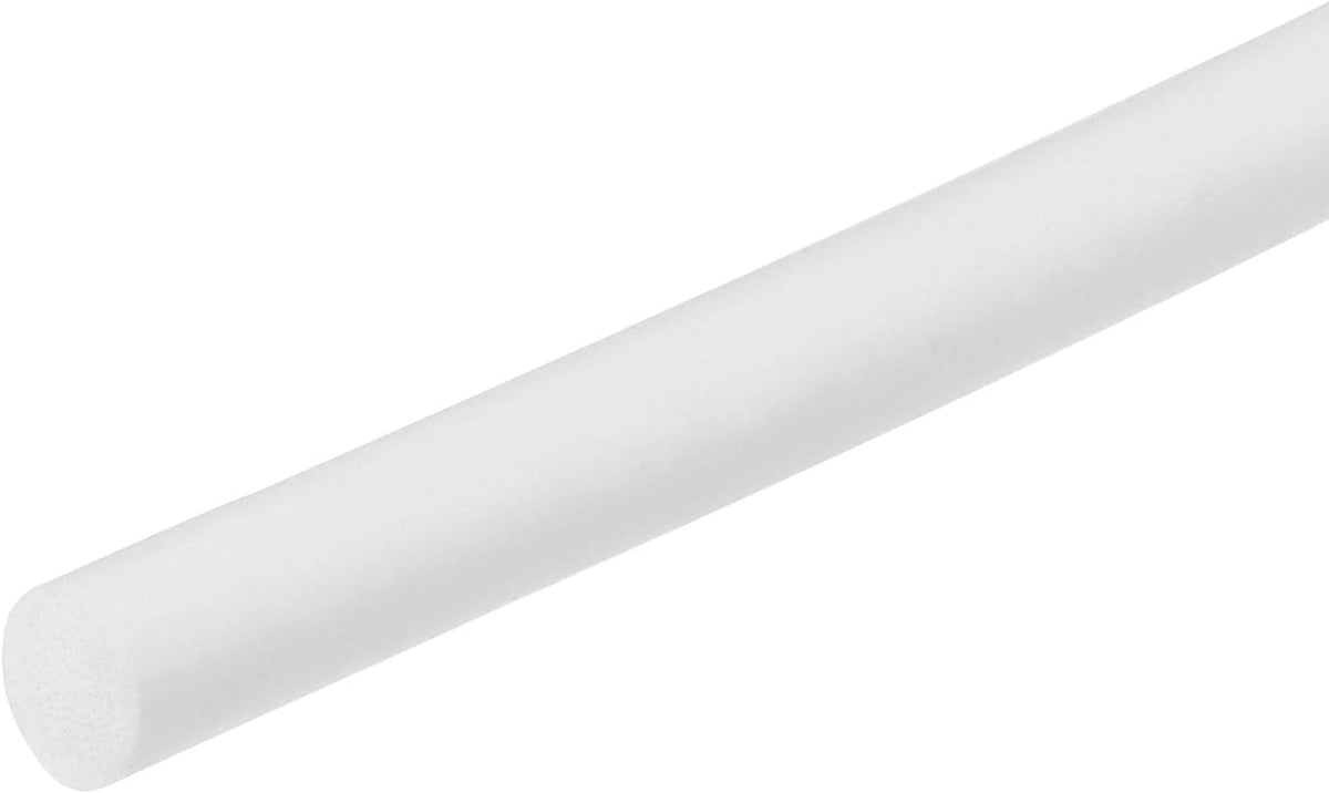 7mm Soft Silicone Bending Insert Tube for Rigid Tubing 6.6ft White