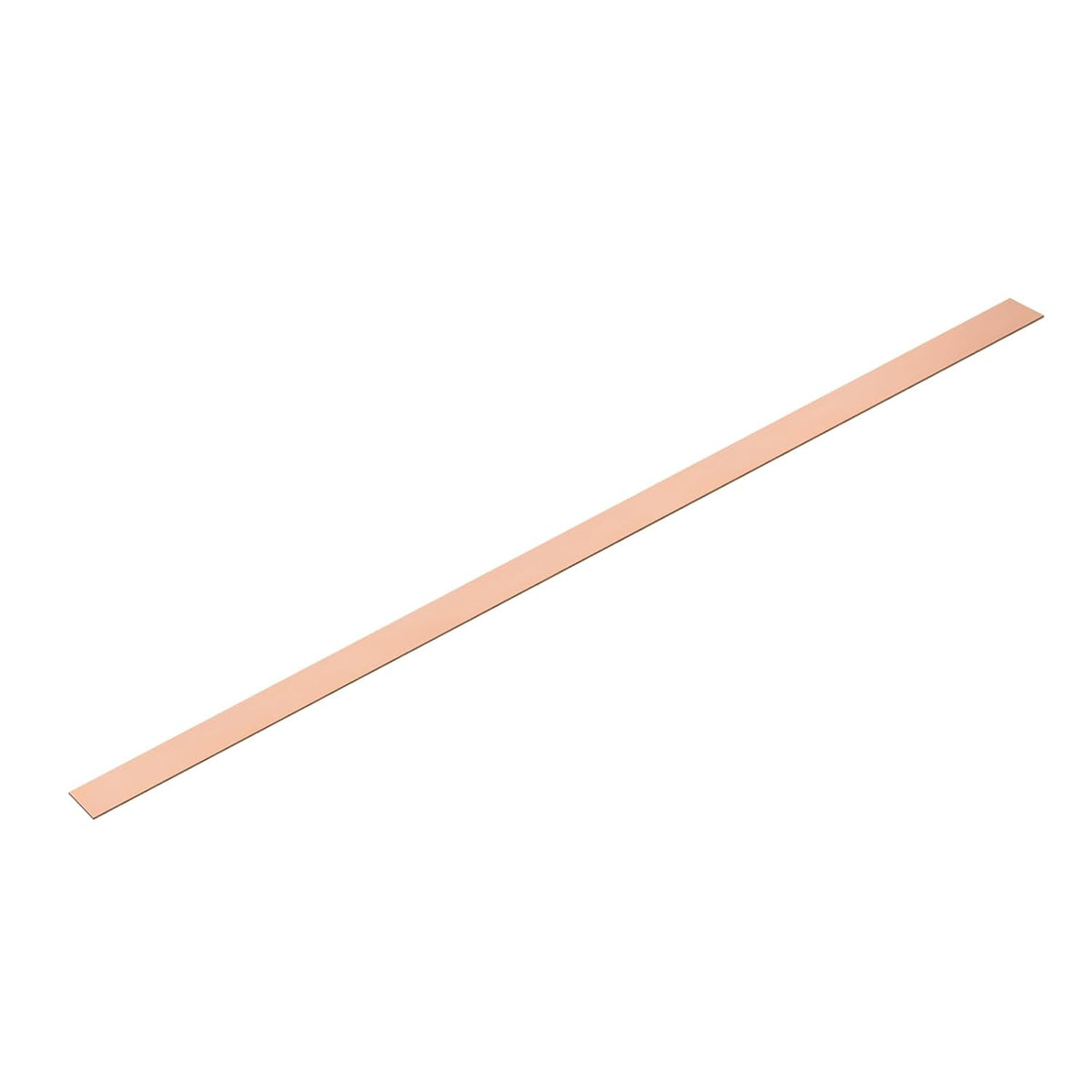 Copper Flat Bar, 0.04" Thickness x 0.79" Width x 15.75" Length Copper Bus Bar Stock Plate Mill for Electrical (1mm x 20mm x 400mm)