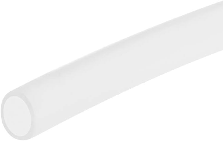 Silicone Tube, 3/8"(10mm) ID x 1/2"(12mm) OD 5ft Silicone Rubber Tube Air Hose Water Pipe for Pump Transfer Siphoning Draining Clear