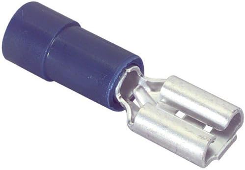 Molex 3/16" (16-14) Female Disconnect Crimp Terminal Blue 50 Pcs.