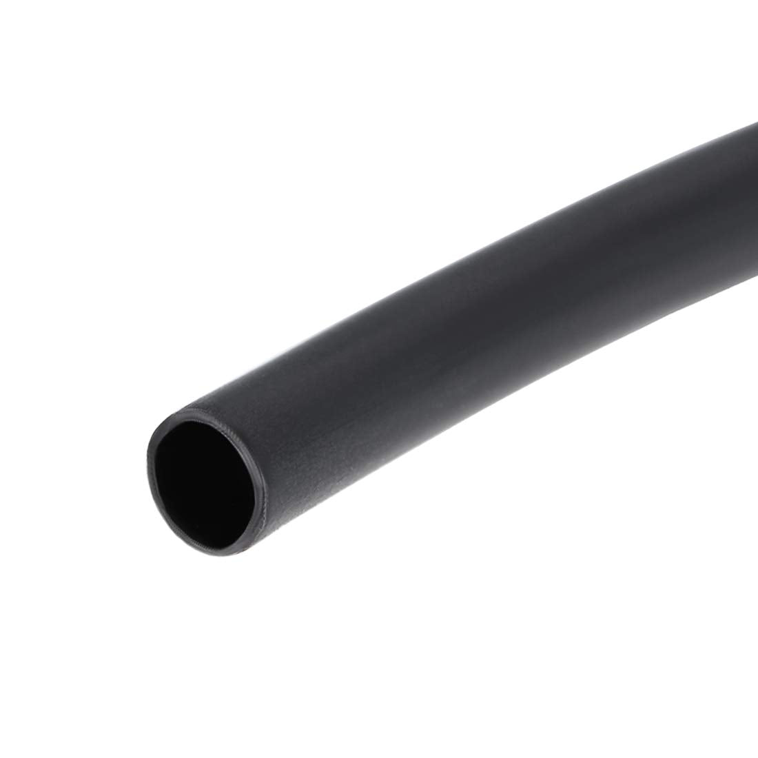 Heat Shrink Tubing, 1/8"(3.2mm) Dia 7.4mm Flat Width 3:1 Rate Shrinkable Tube Cable Sleeve 1m - Black