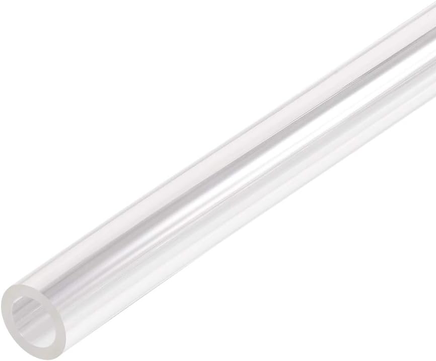 PVC Clear Vinyl Tubing, Plastic Flexible Water Pipe 10mm ID x 13mm OD 3 meters