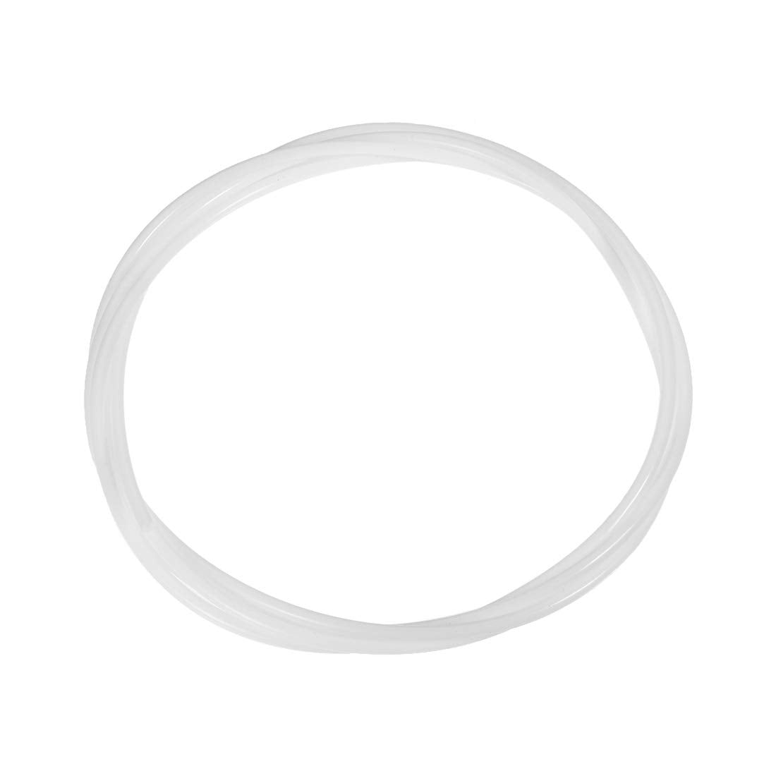 PTFE Tube 9.8Ft - ID 4mm X OD 6mm Fit 3mm Filament for 3D Printer White