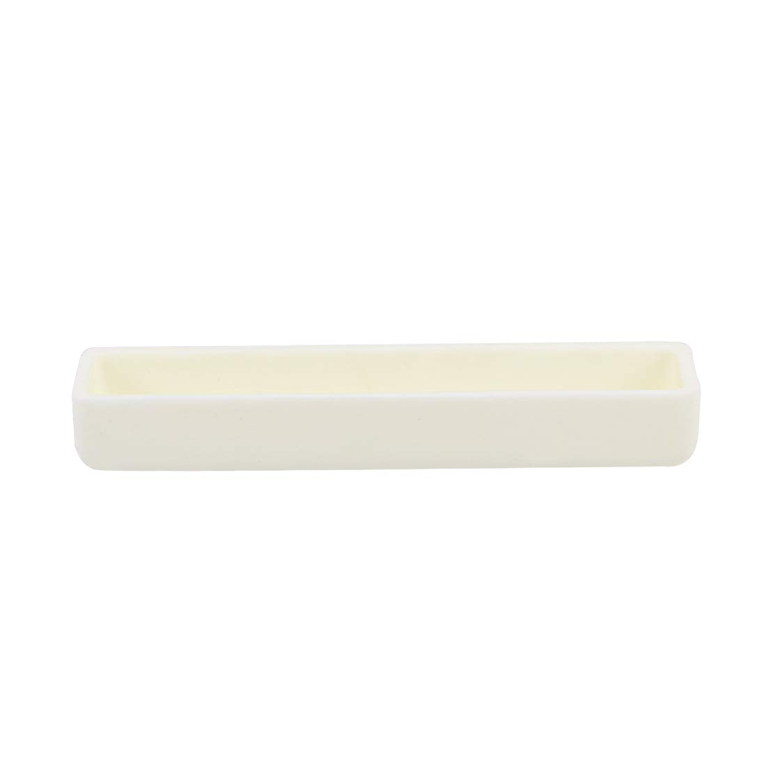 Corundum Alumina Crucible Boat 33ml Sample Holder Furnaces 121x30x16mm