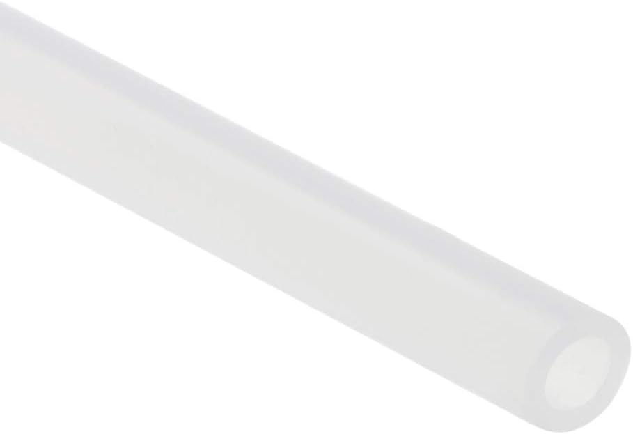 Silicone Tubing, 3/16"(5mm) ID x 5/16"(8mm) OD 5ft Rubber Tube Air Hose Water Pipe for Pump Transfer Translucent