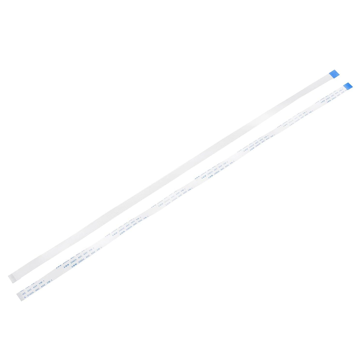 10pcs FFC Flexible Flat Cable, 16 Pins 0.5 mm Pitch B Type 500mm FPC FFC Flexible Ribbon Cable for LCD TV Car Audio DVD Player Laptop