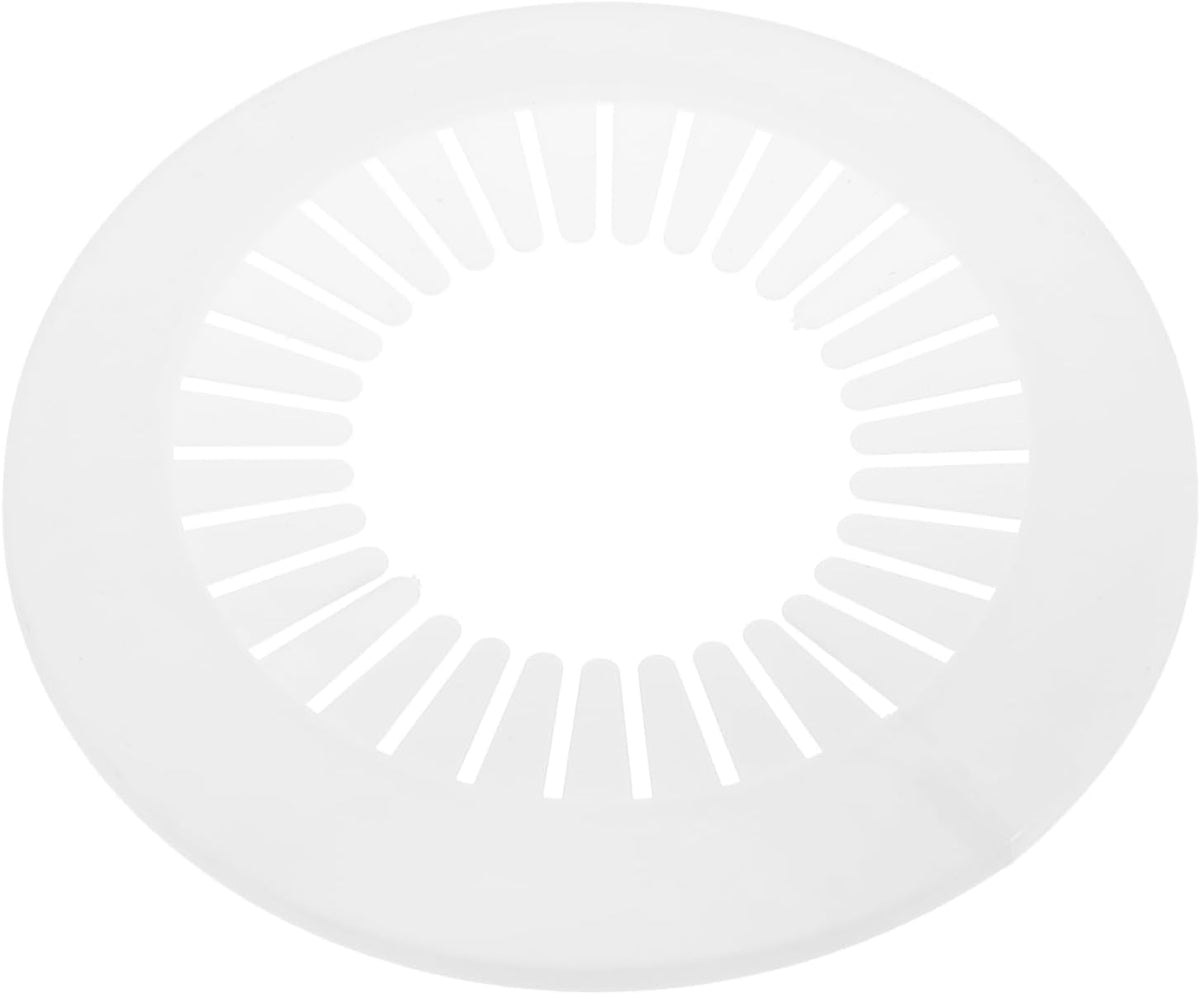 Pipe Cover Decoration, 2pcs 75mm-96mm PP Plastic Escutcheon Collar Water Pipe Drain Line Cover, White