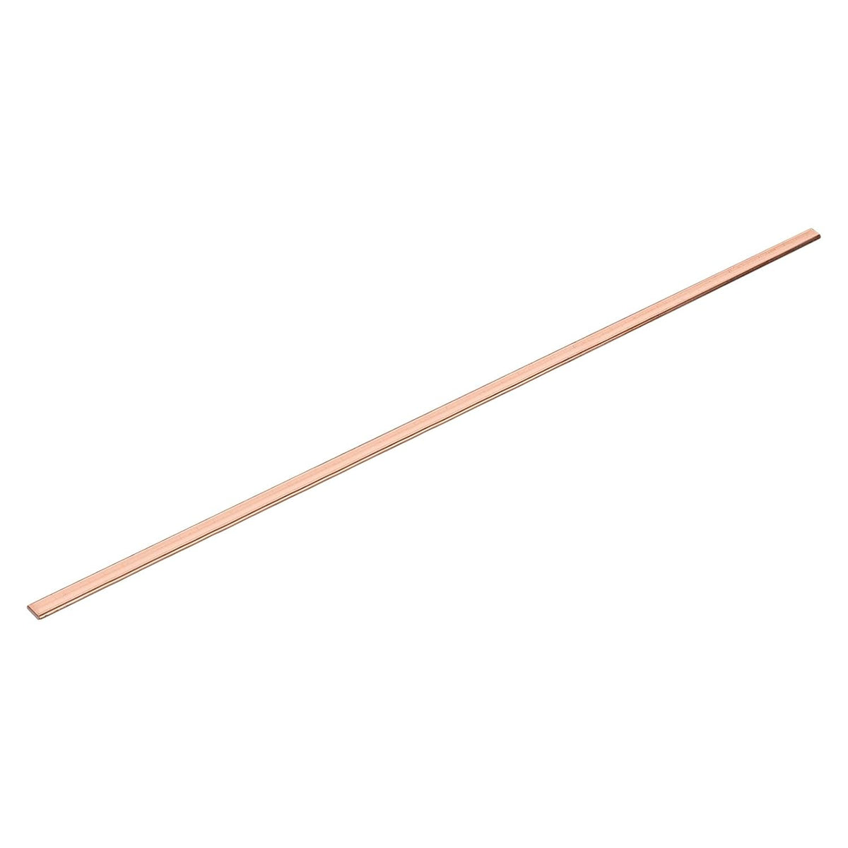Copper Flat Bar, 0.06" Thickness x 0.39" Width x 15.75" Length Copper Bus Bar Stock Plate Mill for Electrical (1.5mm x 10mm x 400mm)