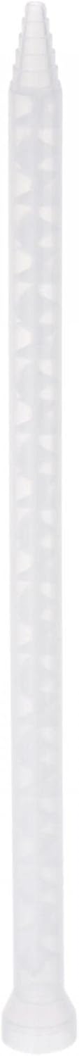 Epoxy Tubes Static Mixer, 10.83-inch Plastic Resin Mixing Nozzle Round Connector for AB Glue Adhesive Gun Applicator 400ml Cartridges, White