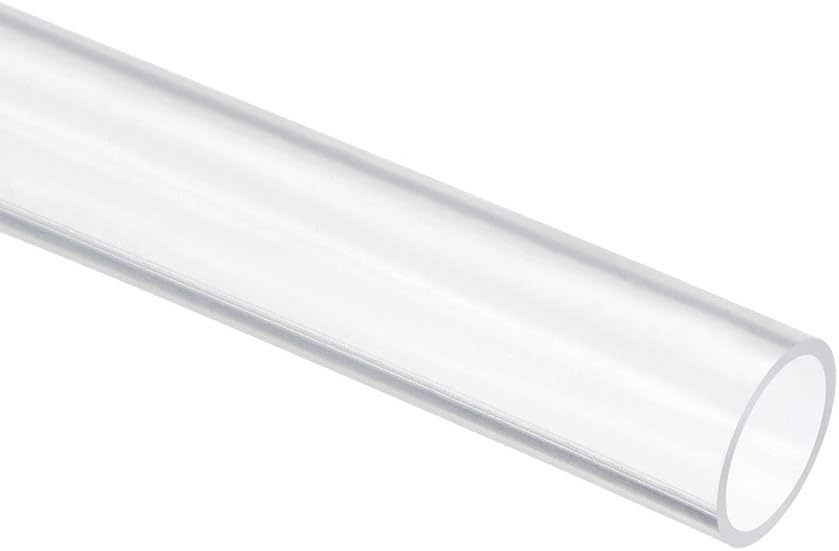 Silicone Tubing 9/32"(7mm) ID x 3/8"(9mm) OD 6.6ft(2m) Silicone Rubber Tube Air Hose Pipe for Pump Transfer Clear