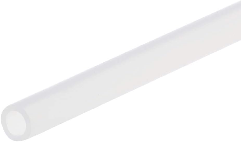 Silicone Tubing, 3/16"(5mm) ID x 9/32"(7mm) OD 13ft Rubber Tube Air Hose Water Pipe for Pump Transfer Translucent