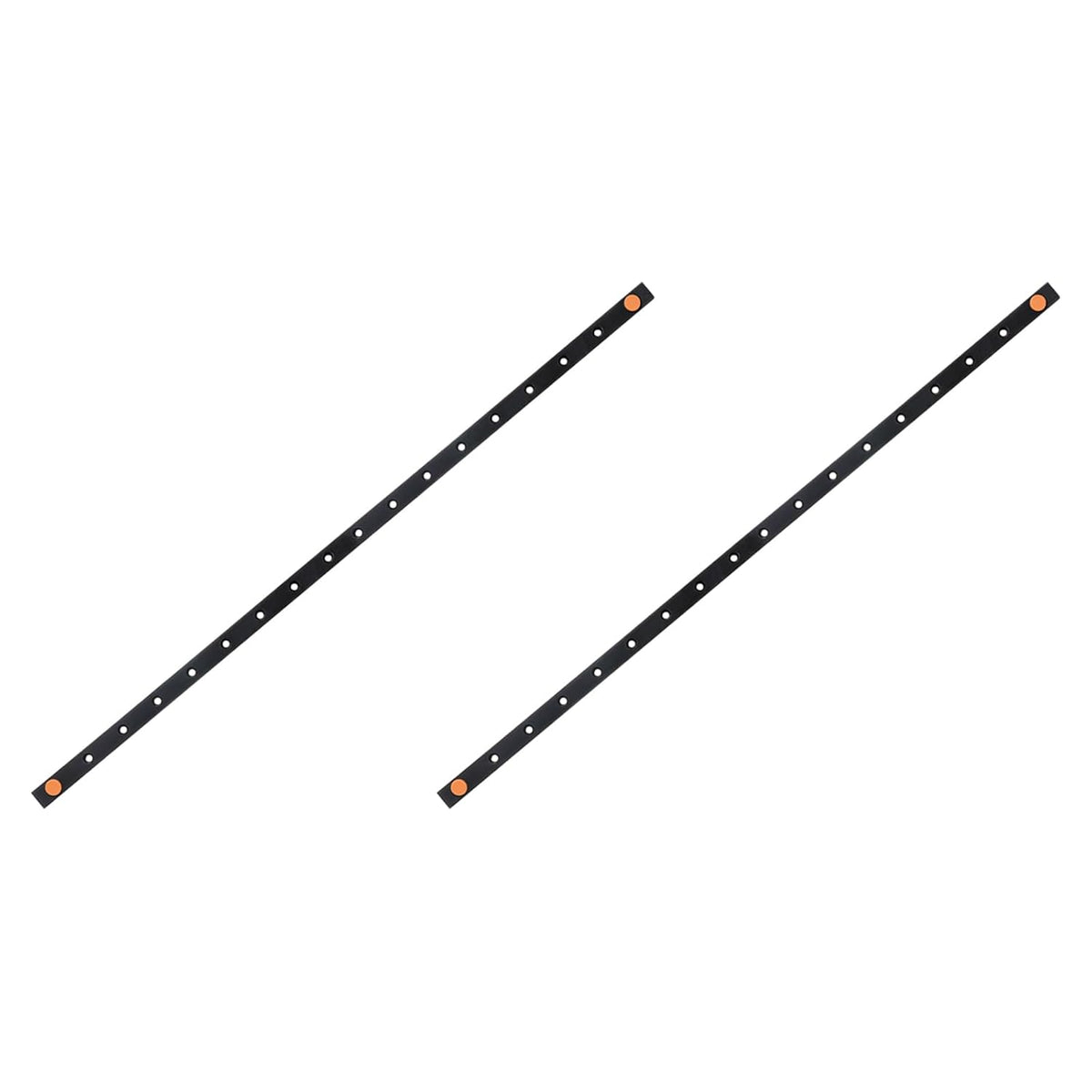 2 Pcs MGN12 450mm Bearing Steel Linear Guide Rail Miniature Linear Sliding Guideway Fit MGN12H Sliding Carriage Block in DIY 3D Printers and CNC Machine