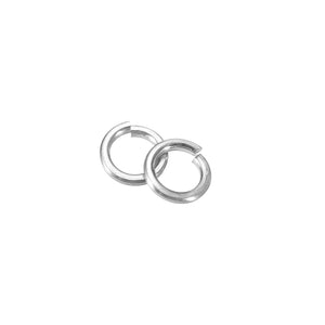 120 Pcs M3.5 Split Lock Washers, 304 Stainless Steel Spring Lock Washer 3.5mm ID 5.7mm OD 0.98mm Thick for Screws Bolts Fasteners