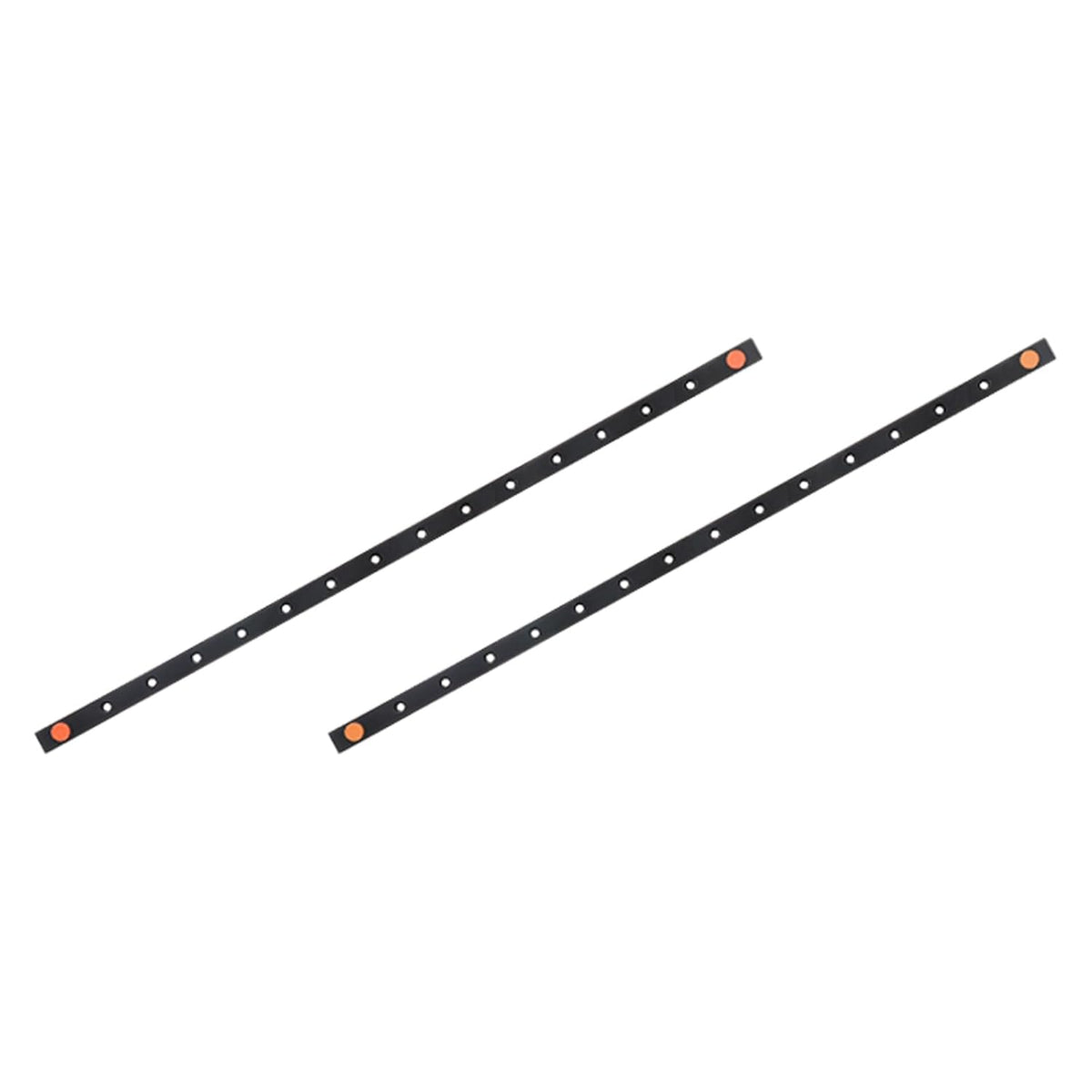 2 Pcs MGN12 400mm Bearing Steel Linear Guide Rail Miniature Linear Sliding Guideway Fit MGN12H Sliding Carriage Block in DIY 3D Printers and CNC Machine