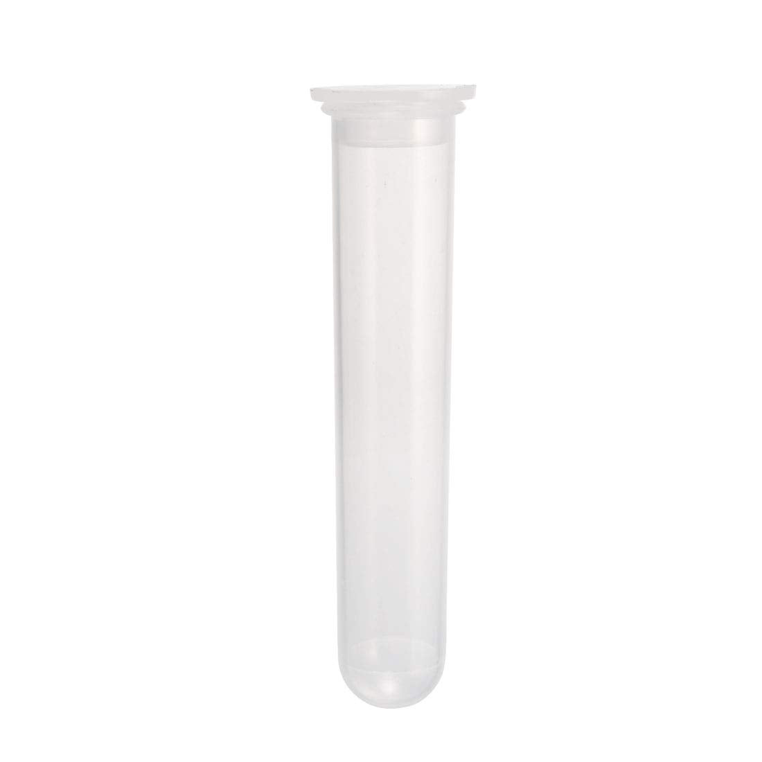 50 Pcs 20ml Plastic Centrifuge Tubes with Snap Cap, Graduated Micro Centrifuge Tube, Round Bottom, Clear, Storage Container for Beads Sample Laboratory