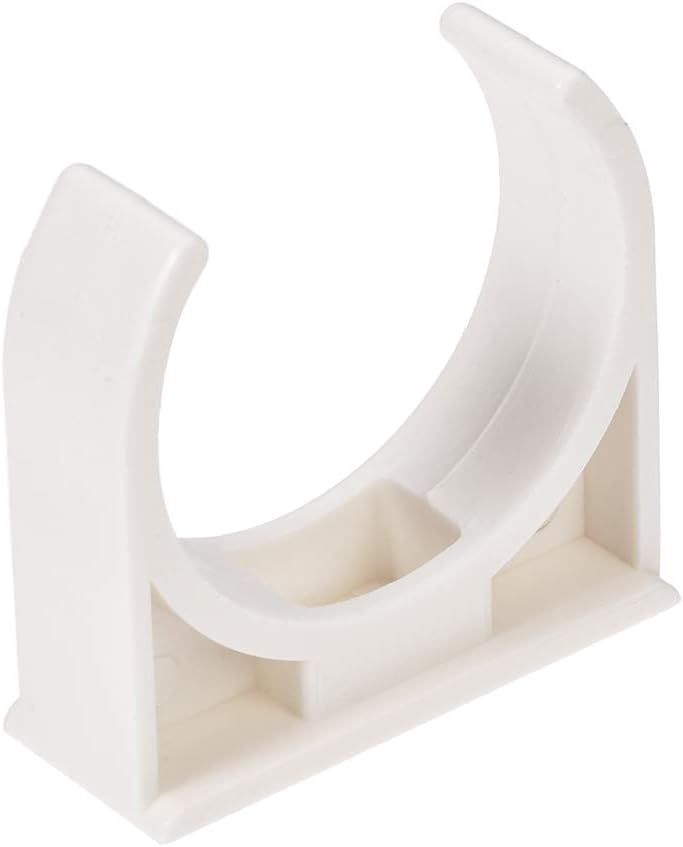 PVC Water Pipe 32mm Clamps Clips, Fit for 32mm/1.26 Inch OD TV Trays Tubing Hose Hanger Support Pex Tubing, 15Pcs