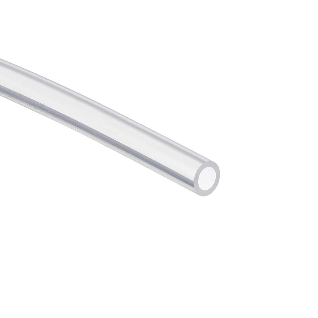 Silicone Tubing 1/8"(3mm) ID x 5/32"(4mm) OD 3.3ft(1m) Silicone Rubber Tube Air Hose Pipe for Pump Transfer Clear