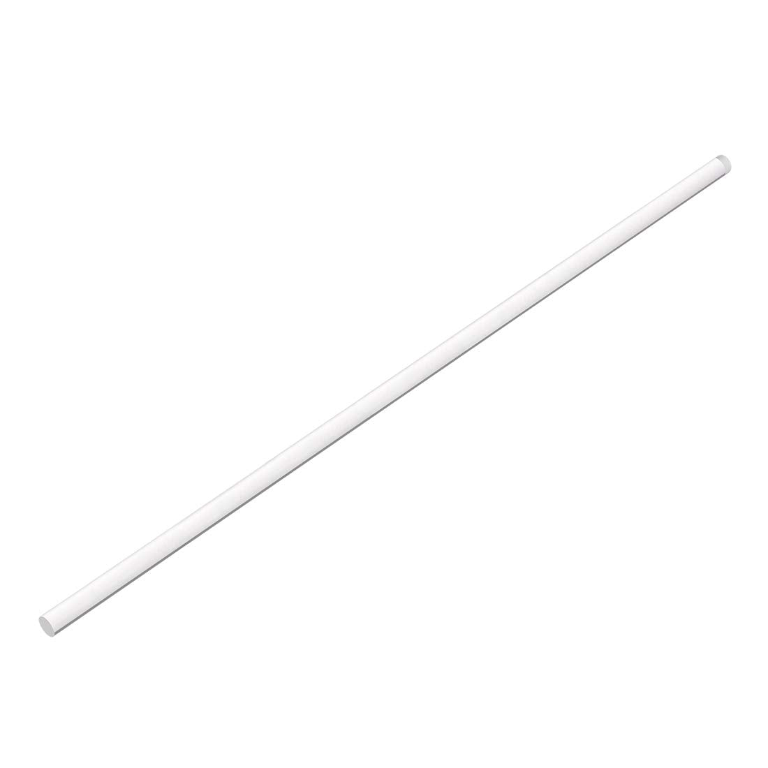 5mmx250mm Transparent Clear Solid Acrylic Round Rod PMMA Bar