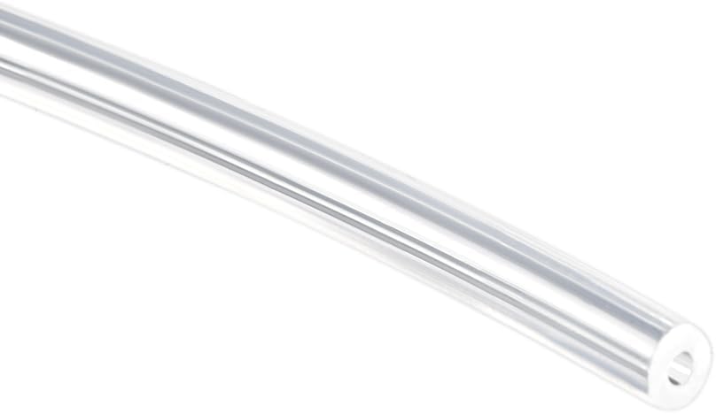 Silicone Tubing 0.5mm ID x 1.5mm OD 5m Flexible Silicone Rubber Tube Air Hose Water Pipe for Pump Transfer Clear