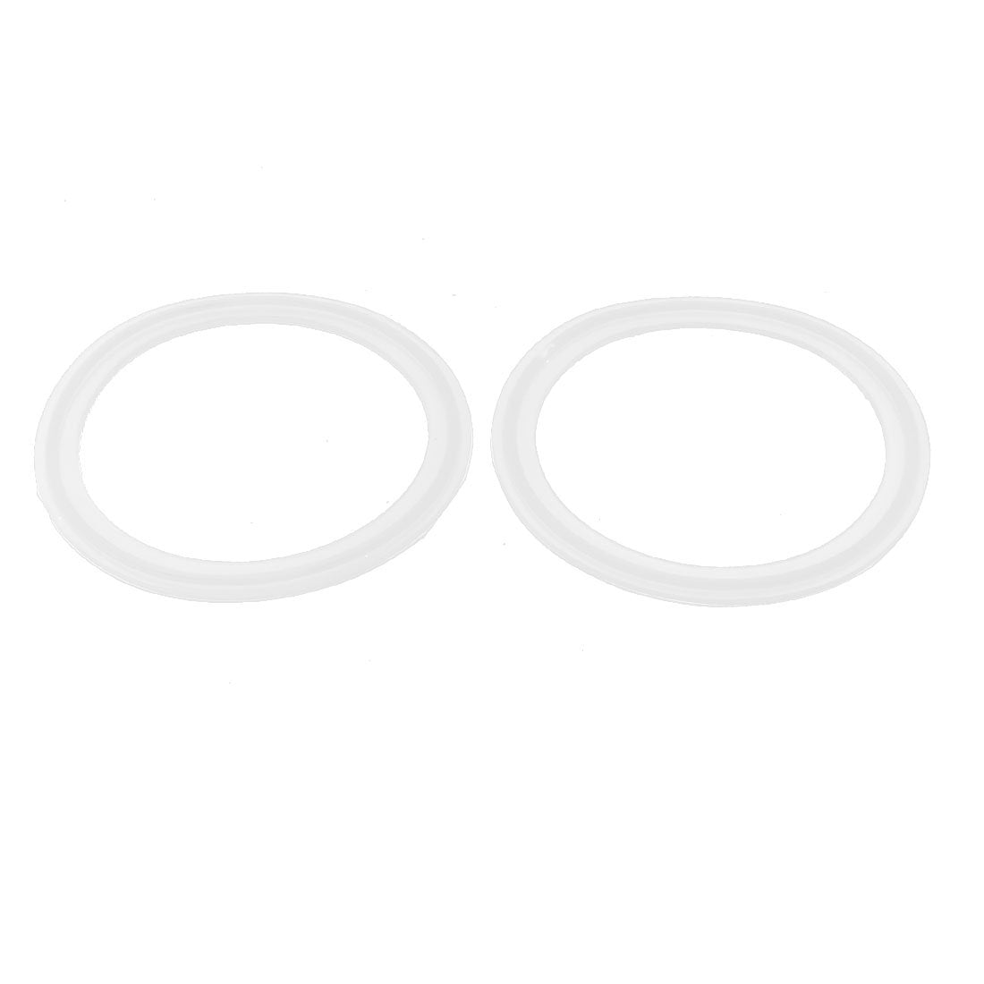 A15042100ux0016 76mm Silicone Gasket 2pcs for 3-inch Clamp Pipe Ferrules (Pack of 2)