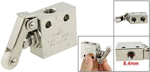 Air Pneumatic 2 Position 3 Way Roller Lever Mechanical Reversing Valve