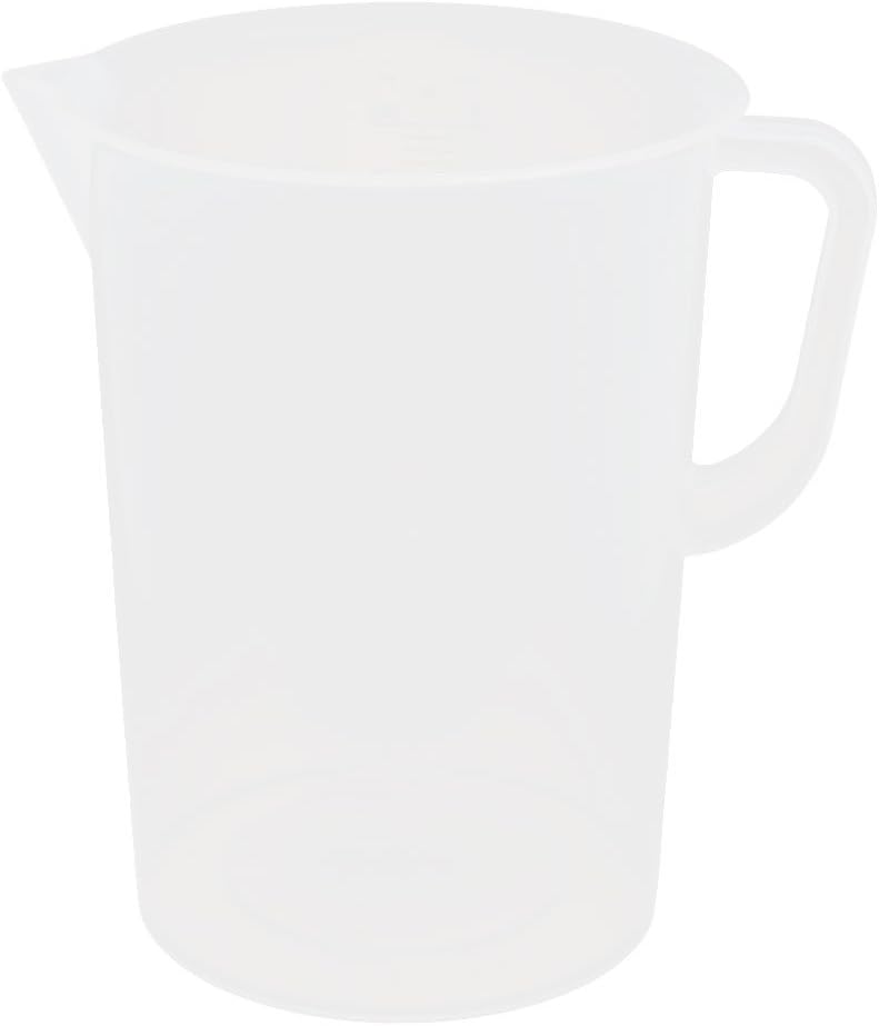 5000mL Volumetric Measuring Cup Graduated Laboratory Kitchen Accessory Clear