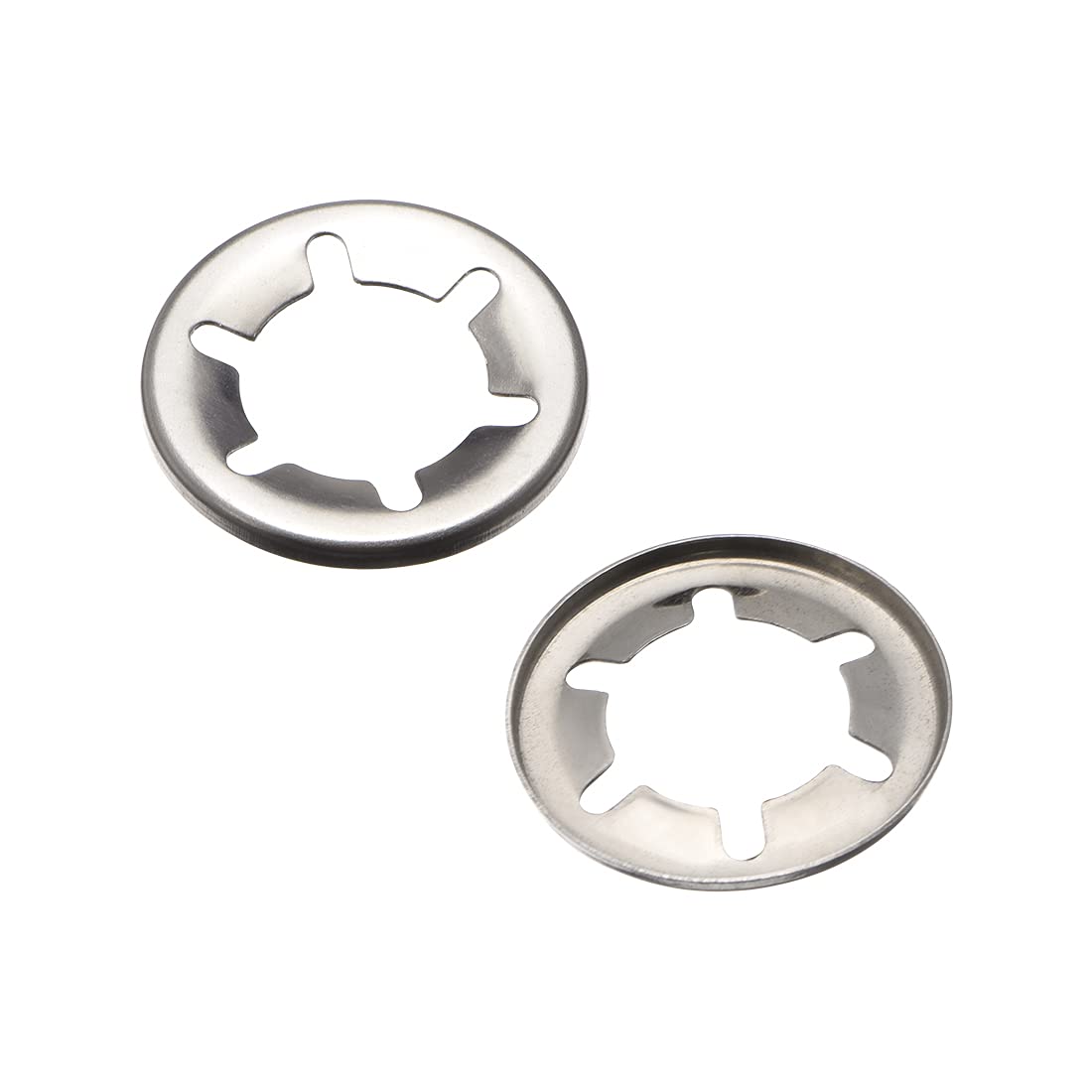Internal Tooth Washers M16 x 28mm Stainless Steel Push on Washer ing Clips Fastener 50pcs