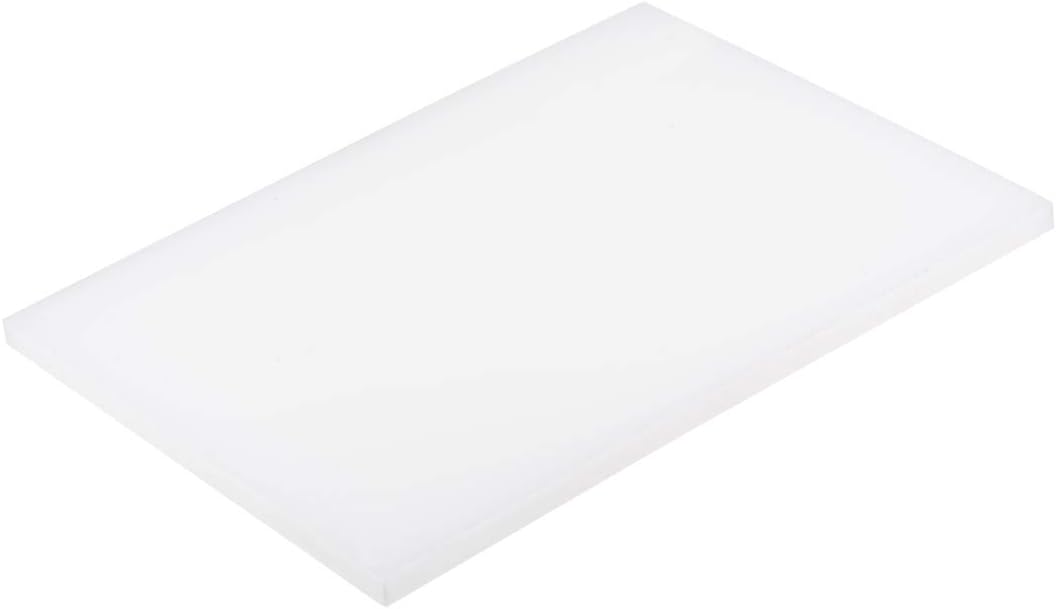 LinkMejor Plastic Cutting Board Mat Stamping Punching Hammer Pad White for DIY Leather Craft Tool(200 x 150 x 8mm)