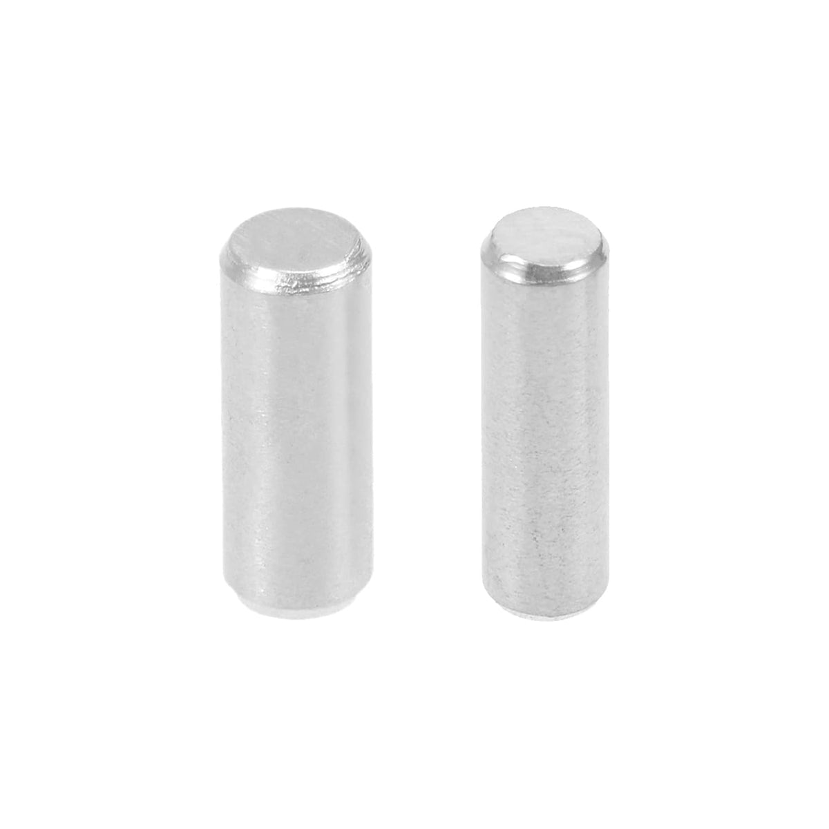 3X 8mm and 3X 10mm Dowel Pin 304 Stainless Steel Cylindrical Shelf Support Pin for Connecting and Positioning, 100in 1 Set
