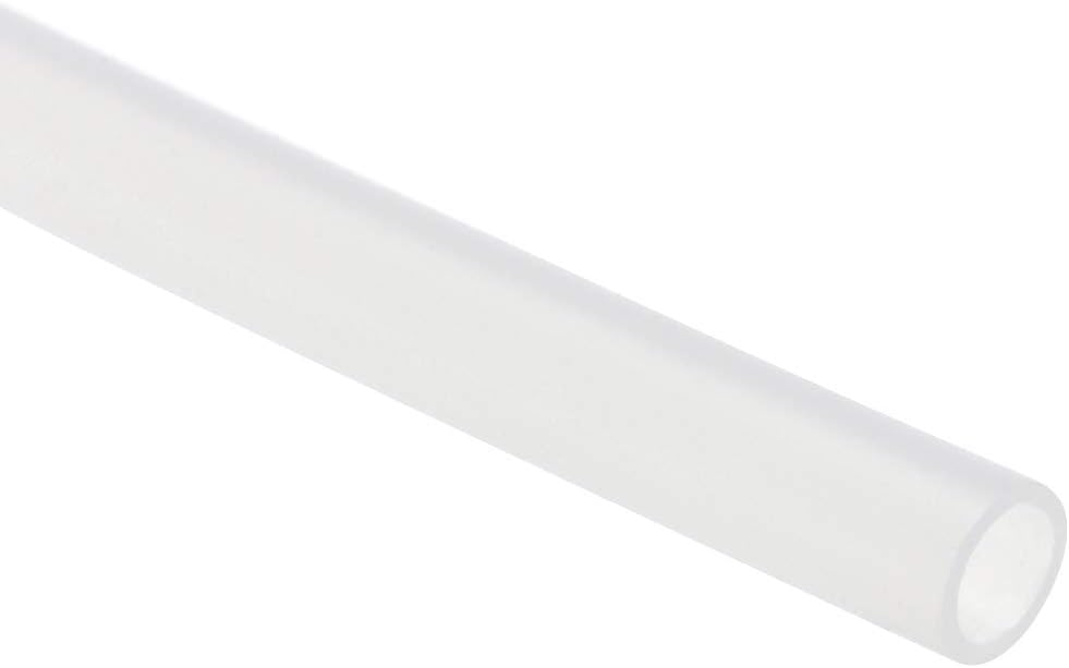 Silicone Tubing, 1/4"(6mm) ID x 5/16"(8mm) OD 5ft Rubber Tube Air Hose Water Pipe for Pump Transfer Translucent