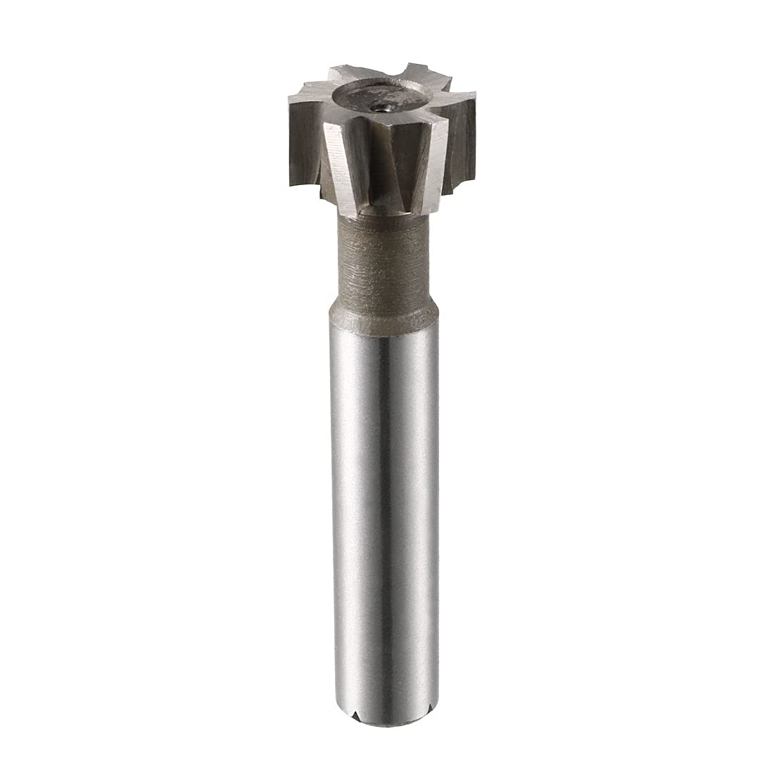 HSS-Al T Slot End Mill Milling Cutter 6 Flutes 20mm Cutting Dia 10mm Depth
