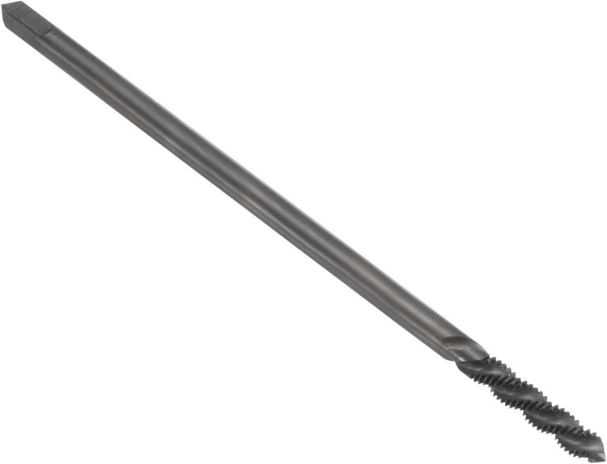 Spiral Flute Taps, M4 x 0.7 H2 High Speed Steel (HSS) Nitriding Machine Thread Milling Threading Screw Tap Tapping Tool