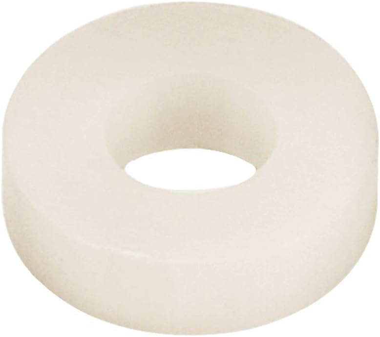 300pcs ABS Round Spacers Washers OD 7mm, ID 3mm, Height 2mm for M3 Screws
