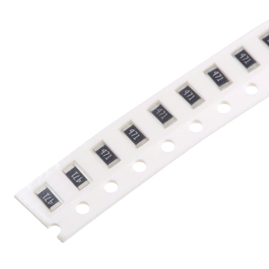 Surface Mounted Devices Chip Resistor, 470 Ohm 1/4W 1206 Fixed Resistors, 5% Tolerance 300pcs