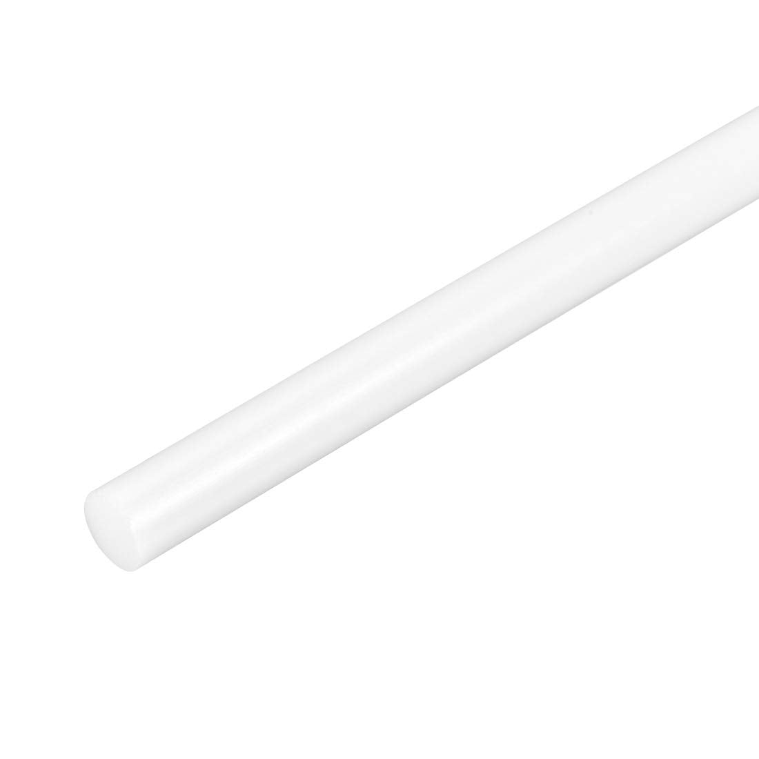 Plastic Round Rod 5/16 Inch Dia 20 Inch Length White (POM) Polyoxymethylene Rods Engineering Plastic Round Bar(7mm)