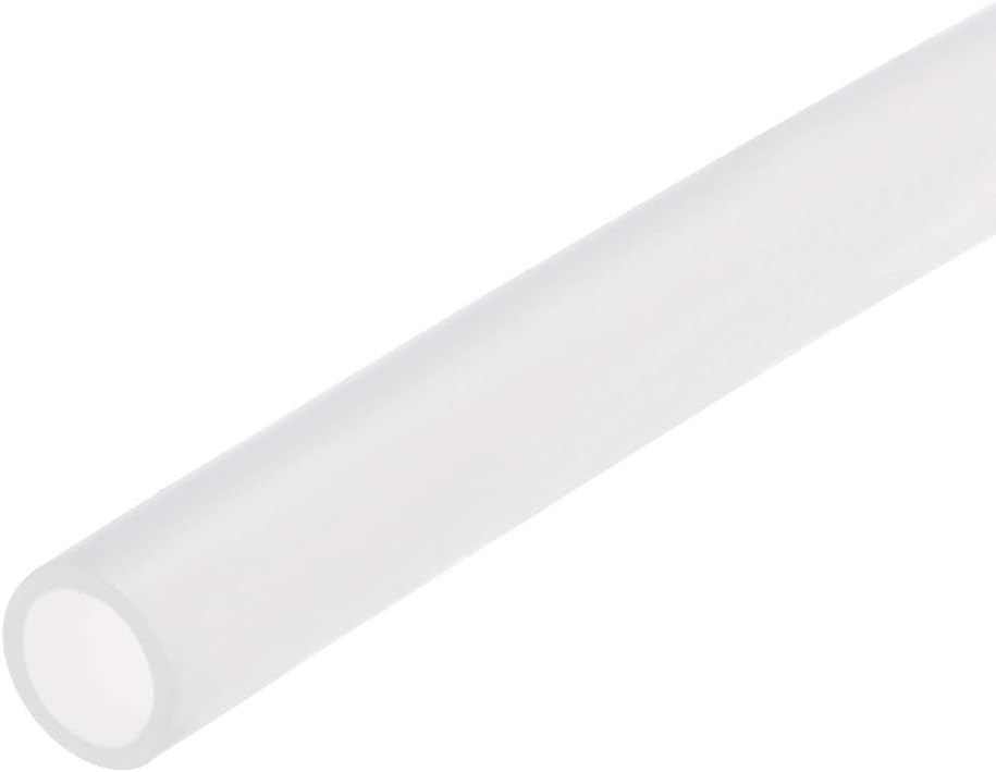 Silicone Tubing, 3/8"(10mm) ID x 1/2"(13mm) OD 10ft Rubber Tube Air Hose Water Pipe for Pump Transfer Translucent