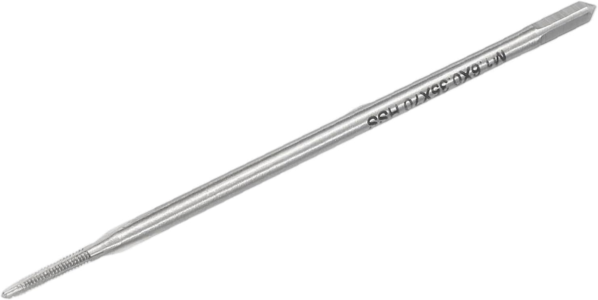 Metric Thread Tap M1.6 x 0.35 H2 70mm Extra Long Straight Flute Screw Thread Milling Machine Taps Threading Tapping Repair Tool