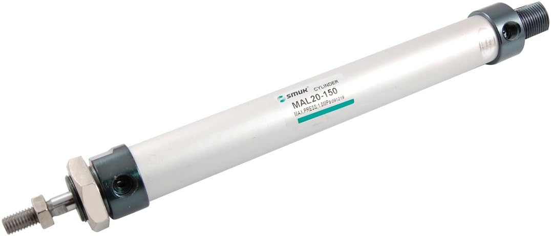 MAL20-150 20mm x 150mm Double Acting Aluminum Alloy Air Cylinder