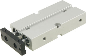 Dual Acting 16mm Bore 50mm Stroke Double Rod Pneumatic Air Cylinder