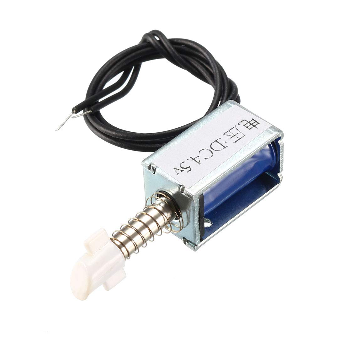 DC 4.5V 20g 3mm Stroke Pull Type Mini Solenoid Electromagnet, Open Frame, Linear Motion